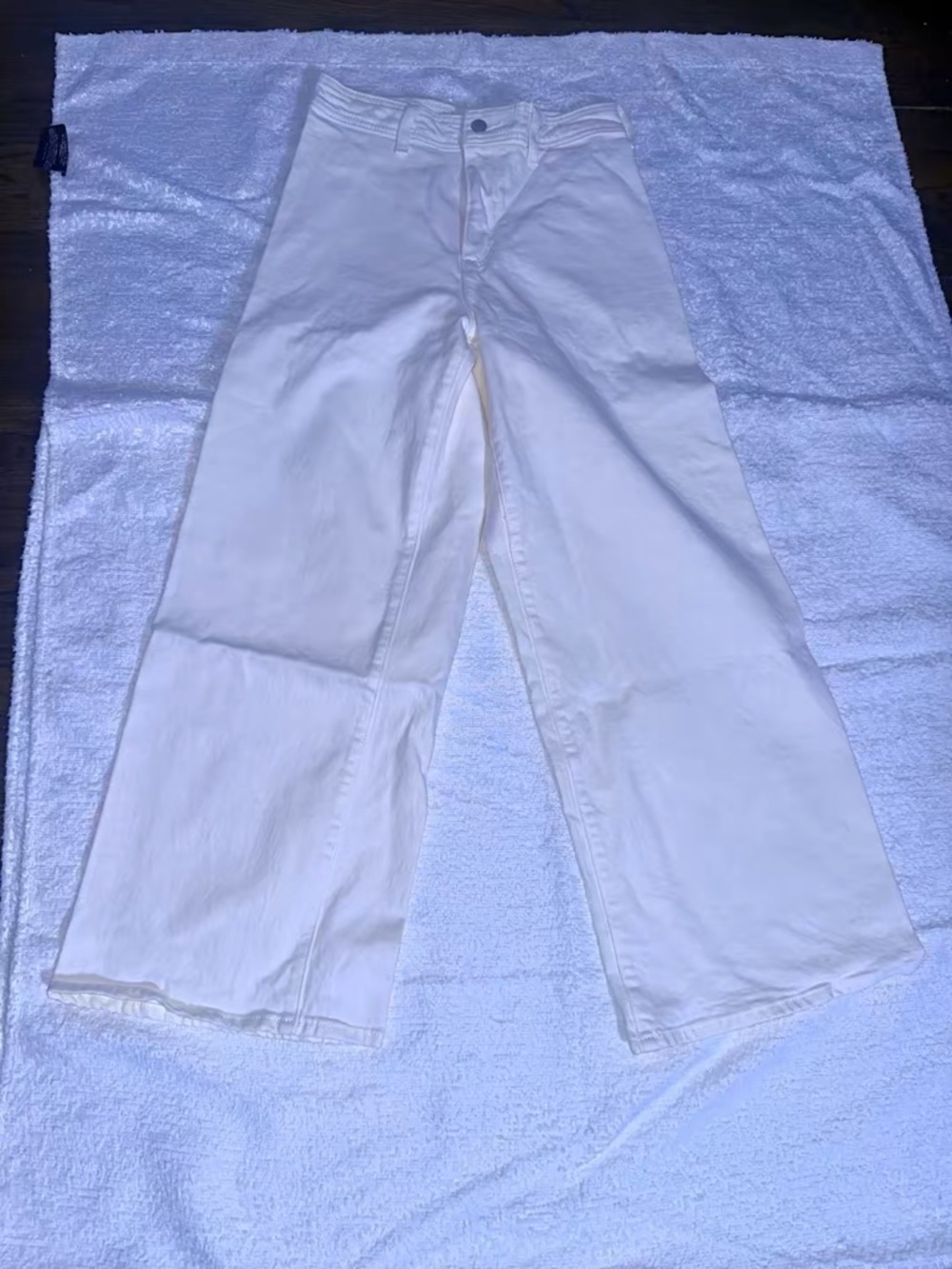 Universal Thread Cream Wide-Leg Pants
Used once .